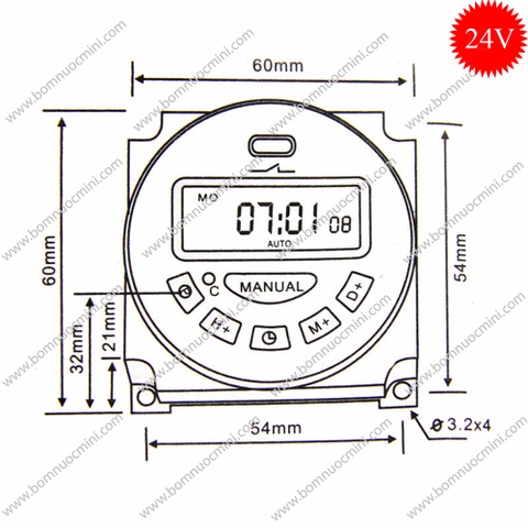 bộ hẹn giờ tắt mở tự động