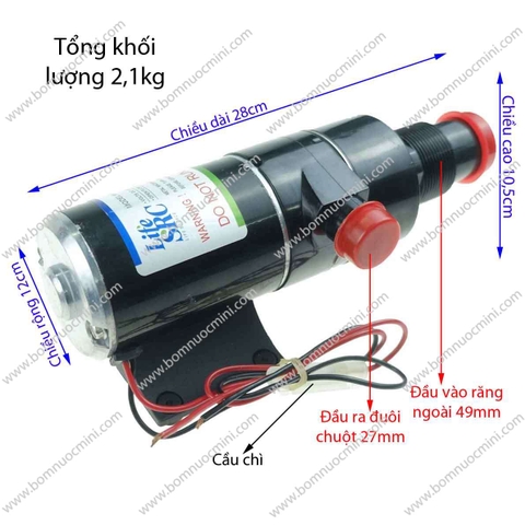 Bơm Cánh Gạt MP4500-12 12V | Máy Bơm MP4500 12V