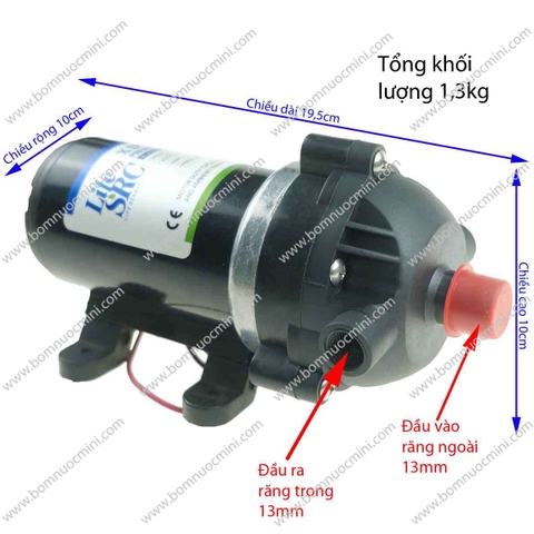 Bơm Áp Lực XDP-70 12V 4,5L/P | Máy Bơm XDP70 12V