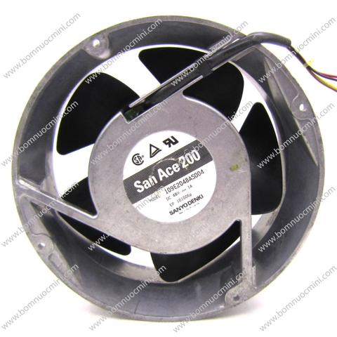 Quạt Tản Nhiệt 48V 1A SANACE 2000 109E2048AS004 200x200x70mm | Fan 20070 48V | Quạt 20070 48V