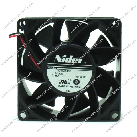 Quạt Nidec 80x80x38mm 24V | Fan 8038 24V | Quạt 8038 24V