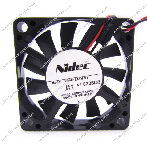 Quạt Nidec 50x50x10mm 24V | Fan 5010 24V | Quạt 5010 24V