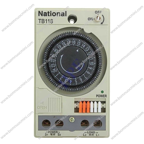 Timer Hẹn Giờ National TB118 100V-220V