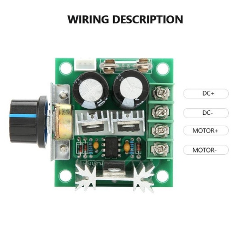 Điều Khiển Động Cơ Vô Cấp PWM 12V-40V 10A