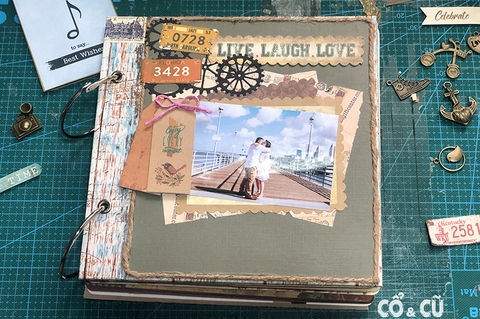 Scrapbook Love - Album Ảnh Cưới Handmade Đáng Nhớ