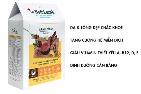 HẠT MỀM DR. SOFT CHO CHÓ CON VỊ CỪU 1.2KG