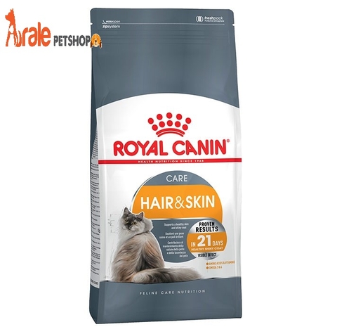 THỨC ĂN HẠT ROYAL CANIN HAIR & SKIN CHO MÈO