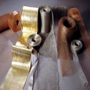 WIRE MESH - FLAT KNITTED, TUBULAR KNITTED, WOVEN RIBBONS, FARIC TAPS