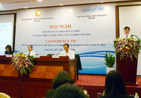 HỘI NGHỊ CHUYÊN ĐỀ VỀ TRỢ GIÚP XÃ HỘI VÀ PHÁT TRIỂN NGHỀ CÔNG TÁC XÃ HỘI CỦA BỘ LAO ĐỘNG THƯƠNG BINH VÀ XÃ HỘI