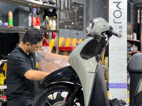 SH Mode dán PPF TPU MOJ: Giải pháp bảo vệ xe hoàn hảo