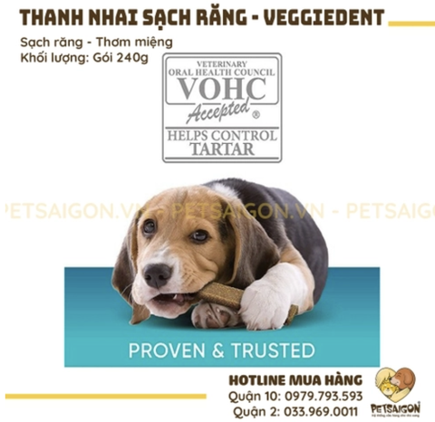 Xương Nhai Sạch Răng Veggiedent PETSAIGON