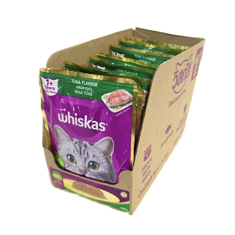 Pate Cho Mèo Whiskas Dạng Gói 80G