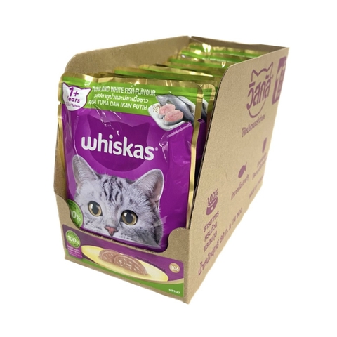 Pate Cho Mèo Whiskas Dạng Gói 80G