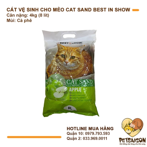 Cát Vệ Sinh Cho Mèo Cat Sand Best Show 8L