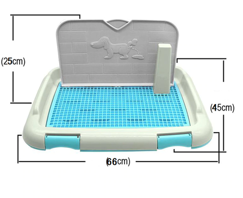 Khay Vệ Sinh Cho Chó Có Tường Chắn