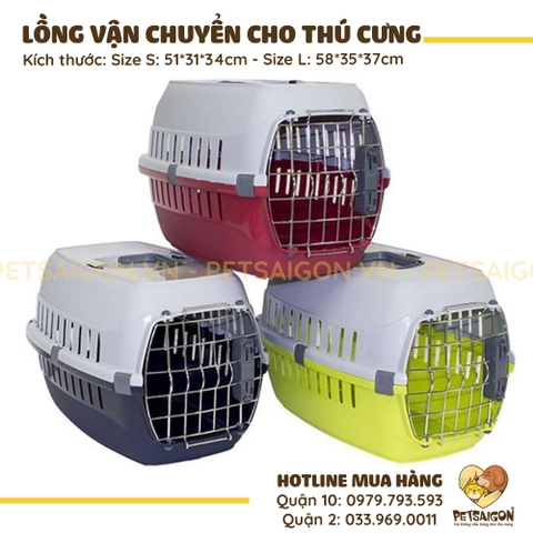 Lồng Vận Chuyển Cho Chó Mèo
