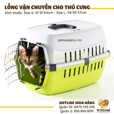 Lồng Vận Chuyển Cho Chó Mèo
