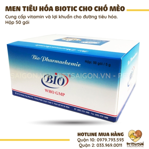 Men Tiêu Hoá Cho Chó Mèo Biotic Gói 5G