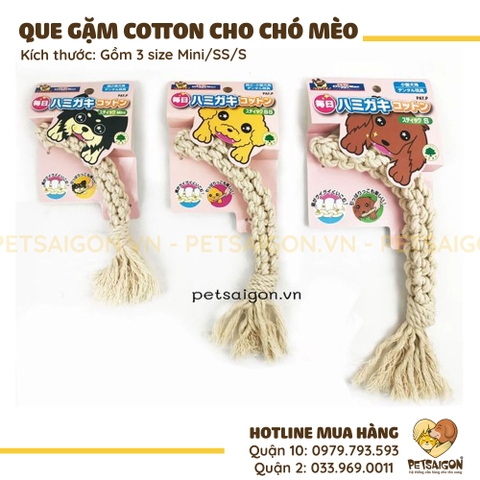 Đồ Chơi Cho Chó Doggyman Que Gặm Cotton