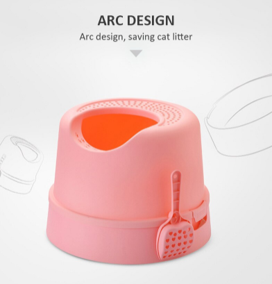 Nhà Vệ Sinh Hình Trụ Cho Mèo