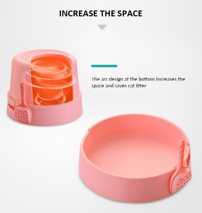 Nhà Vệ Sinh Hình Trụ Cho Mèo