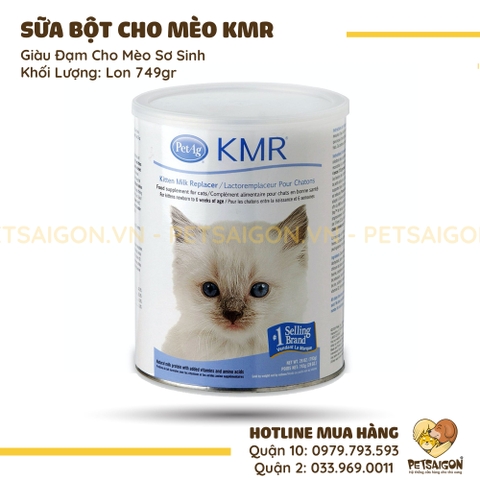 Sữa Cho Mèo Sơ Sinh KMR Thay Thế Sữa Mèo Mẹ