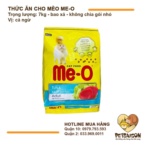 Thức Ăn Cho Mèo Me-O Bao Xá 7kg
