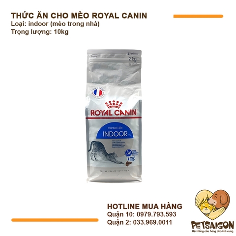 Thức Ăn Cho Mèo Trưởng Thành Royal Canin Indoor 27