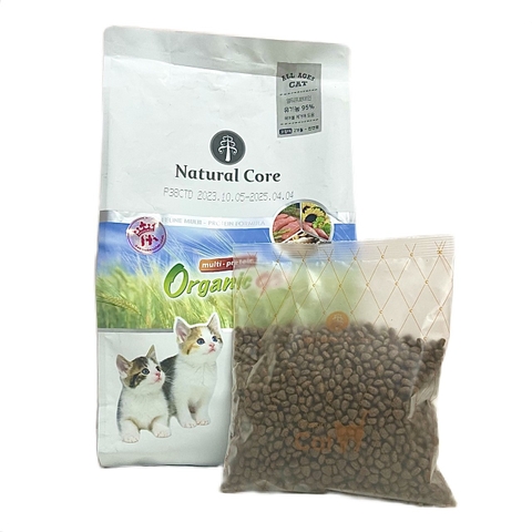 Thức Ăn Natural Core Giàu Đạm Cho Mèo 95% 1Kg
