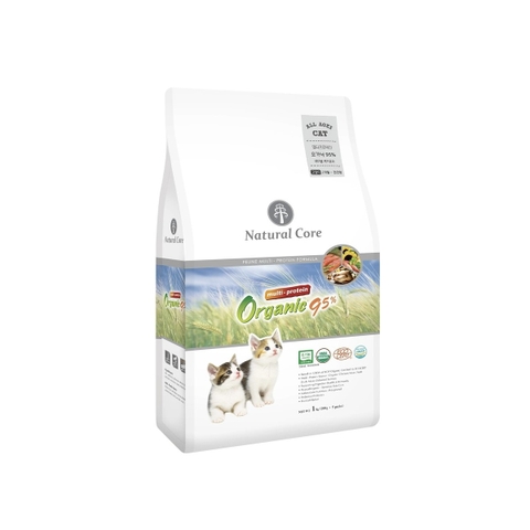 Thức Ăn Natural Core Giàu Đạm Cho Mèo 95% 1Kg