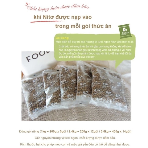 Thức Ăn Natural Core Giàu Đạm Cho Mèo 95% 1Kg