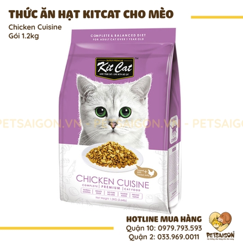 Thức Ăn Hạt Cho Mèo KitCat