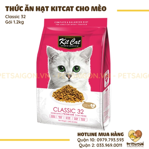 Thức Ăn Hạt Cho Mèo KitCat