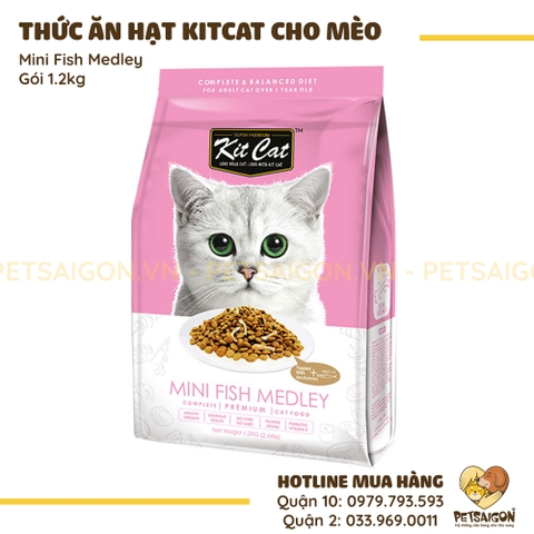 Thức Ăn Hạt Cho Mèo KitCat