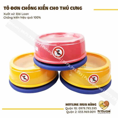 Tô Cho Chó Mèo Chống Kiến Dạng Đơn