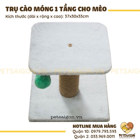 Trụ Cào Móng Cho Mèo 1 Tầng