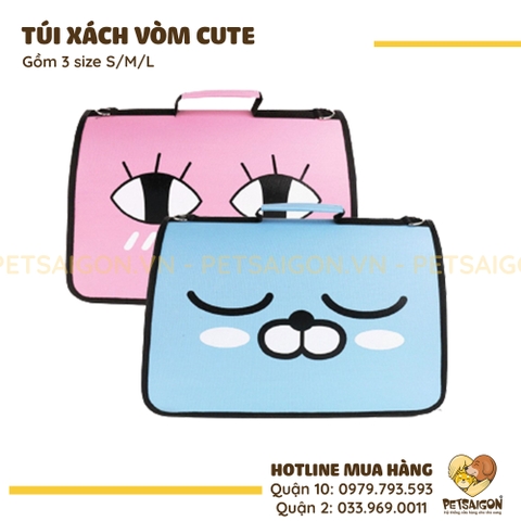 Túi Vận Chuyển Cho Chó Mèo Hình Vòm Cute