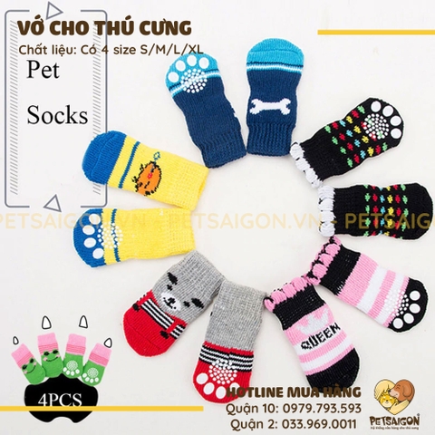 Vớ Cho Chó Mèo Nhiều Mẫu