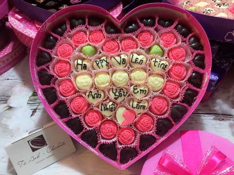 Socola valentine trắng 14/3