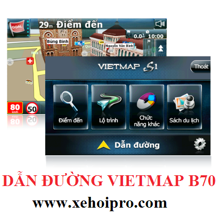 Thiết bị dẫn đường Vietmap B70