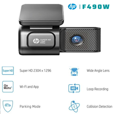 Camera hành trình HP F490W