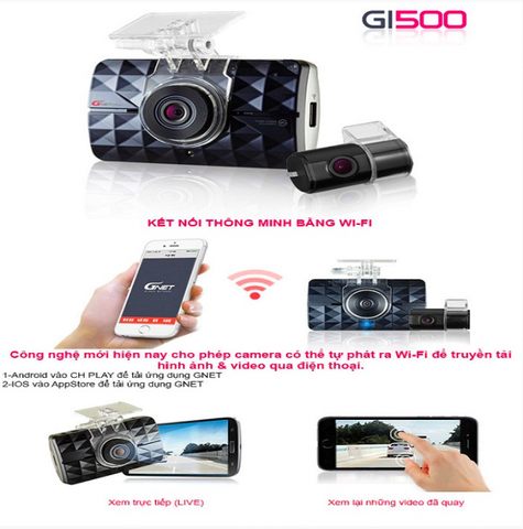 Camera hành trình Hàn Quốc GNET GI500