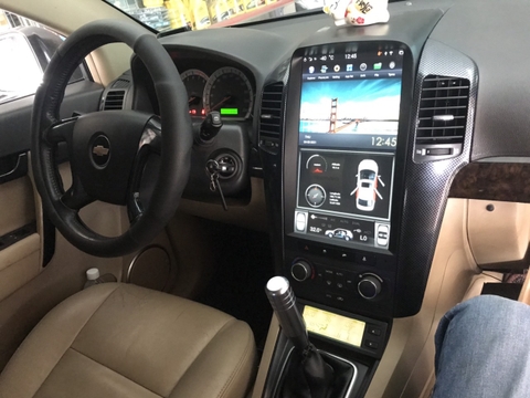 Màn hình android tesla Chevrolet Captiva