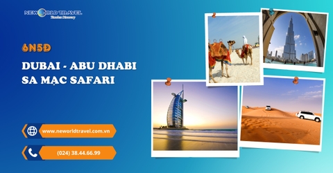 DUBAI - ABU DHABI - SA MẠC SAFARI