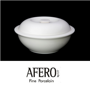 Âu sứ có nắp - COVERED TUREEN #2(1900ML)