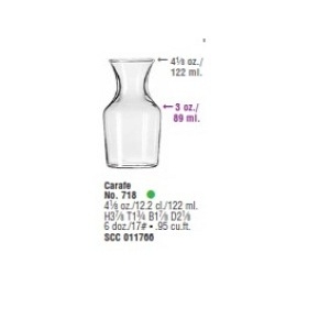Cocktail Decanter/Bud Vase 133ml - Mã SP : 718