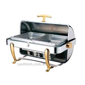 Rectangle roll top chafing dish