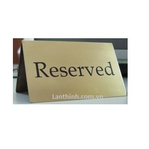 Reserved sign 6-10cm, LT51