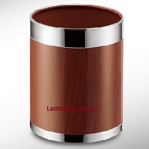 Room dustbin, Simplicity Ring-up design  Steel body wooden finish, 3220145