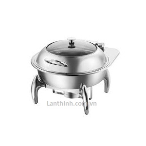 Round Induction chafing dish/Glass Lid TMZ-1204+1204J